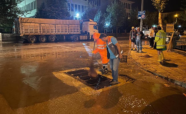 120 su baskını ihbarı