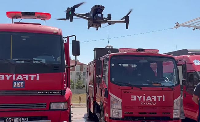 Merzifon'a dron eğitimi