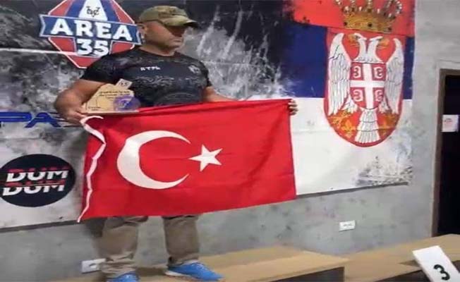 Hemşehrimiz Tabanca Senaryolu Hızlı Atış'ta şampiyon