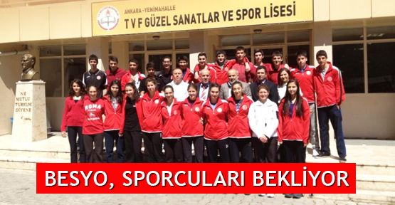 BESYO sporcular bekliyor