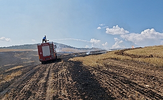 Ormana sıçramadan söndürüldü