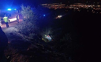 Atçalı köyü yolunda kaza