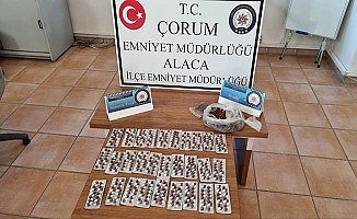 O ilçede uyuşturucu operasyonu, 1 tutuklama